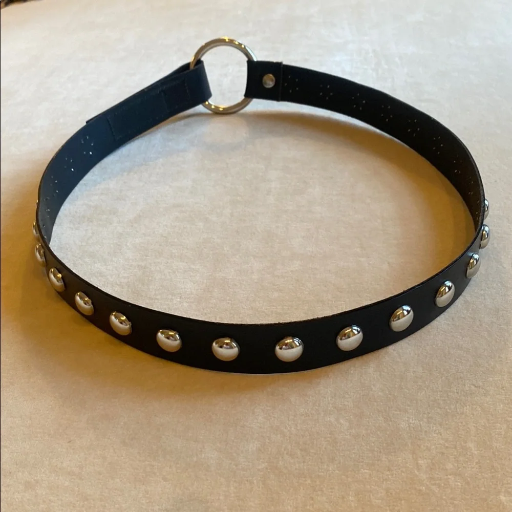 Dolce & Gabbana Black Studded Belt - Picture 7 of 8